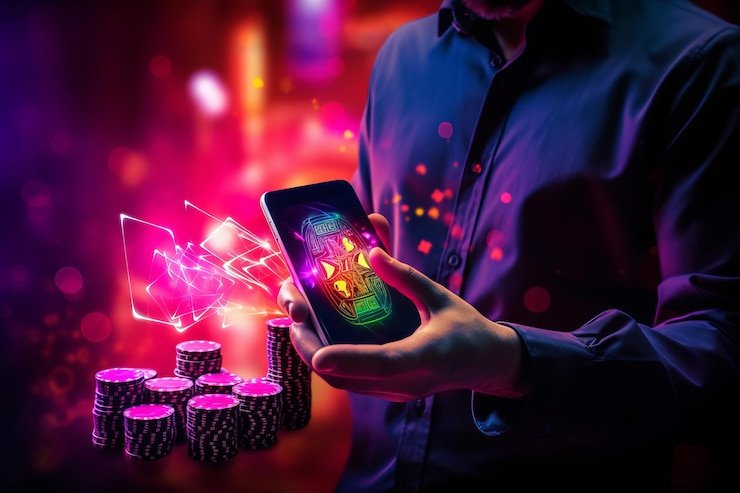Para pemain menikmati berbagai permainan slot online yang seru dan berwarna-warni